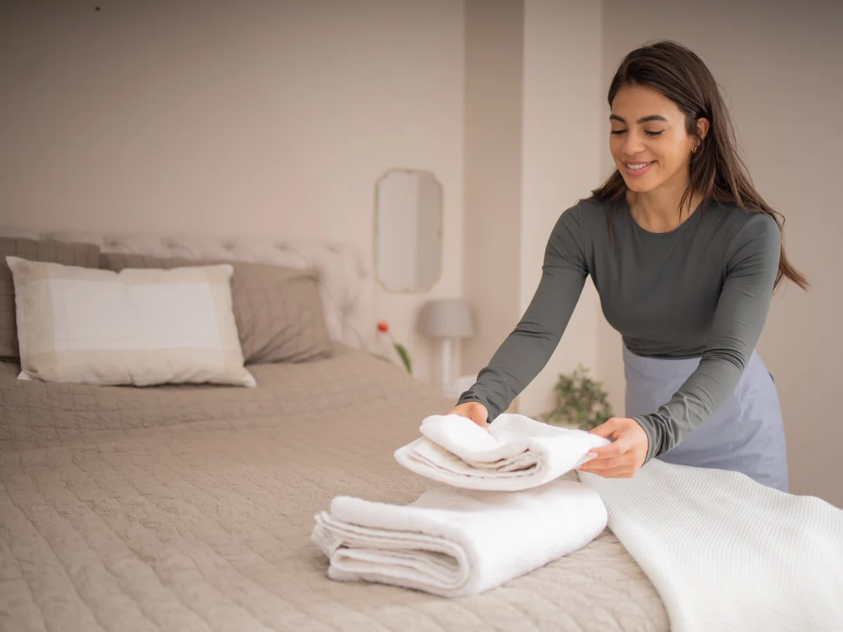 Experienced housekeepers who know how to keep a home tidy and cosy