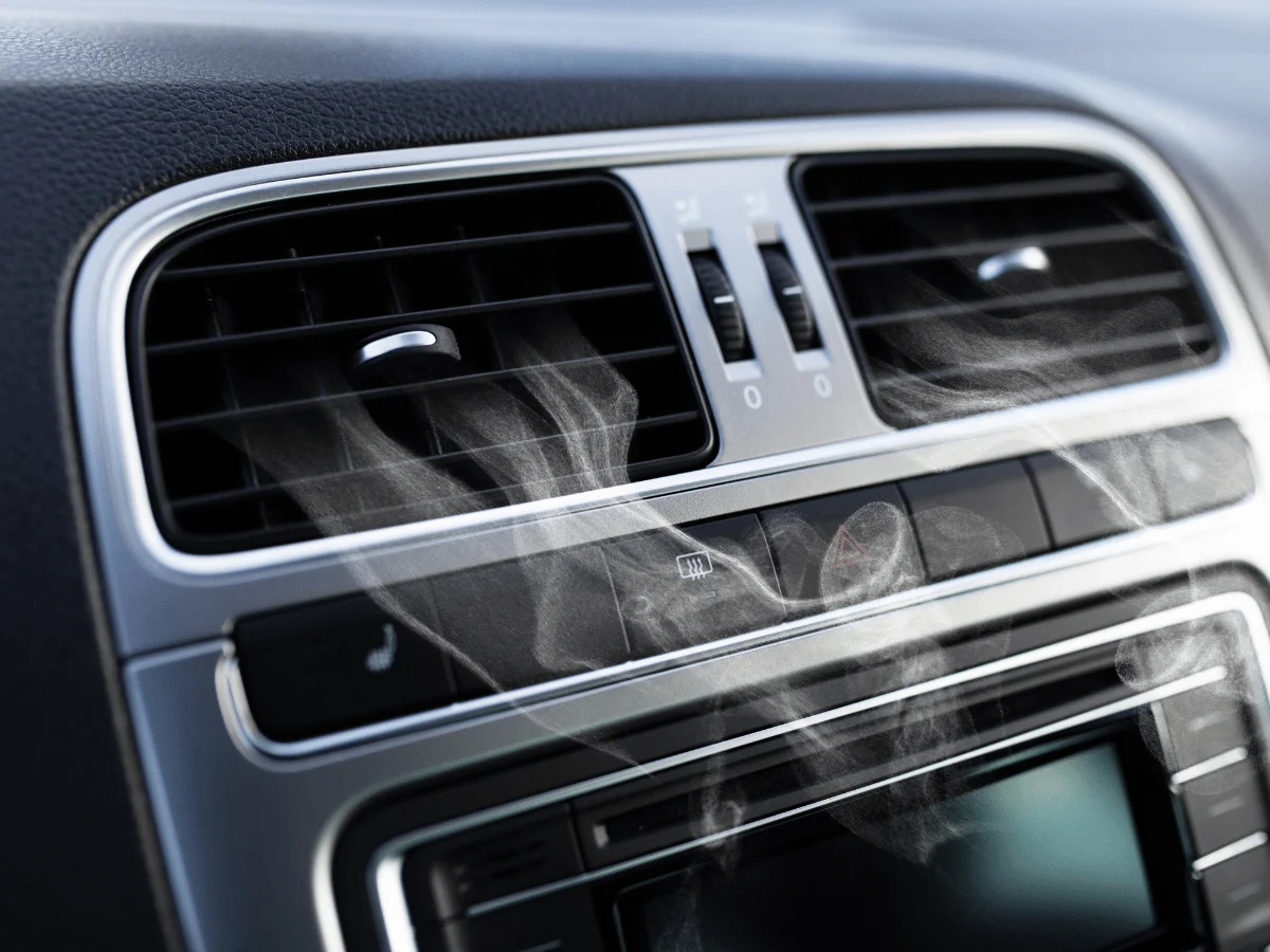 Remove unpleasant smells from the car’s interior using specialised neutralisers